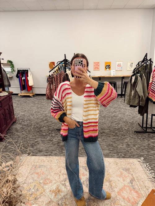 Ani Stripe Cardi