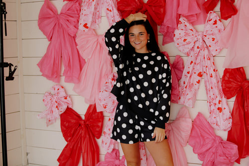Poppy Polka Dot Set