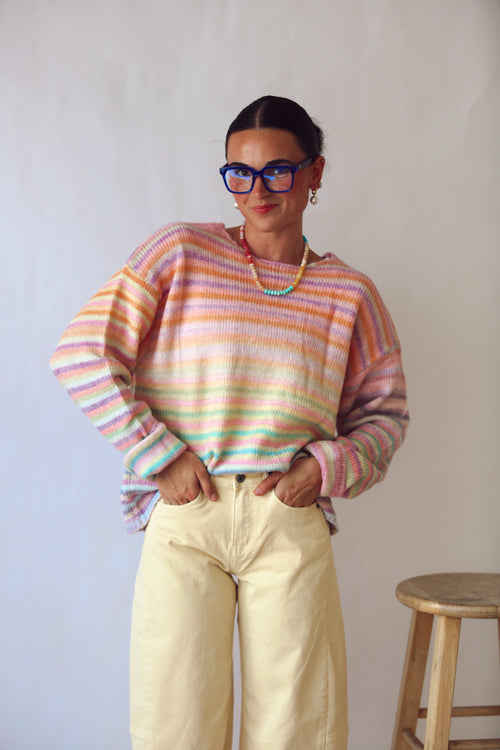 Happy Stripes Cardigan