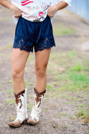 Leo Lace Shorts