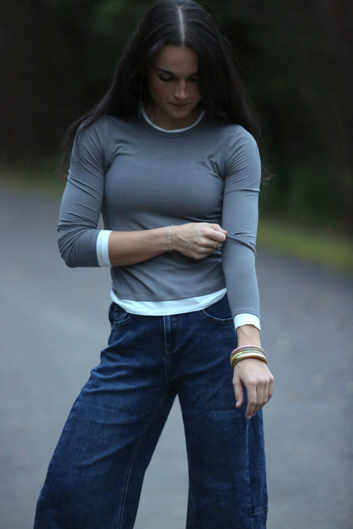 Layered Effect Long Sleeve