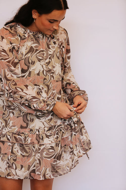 Tessa Tiered Mini Dress