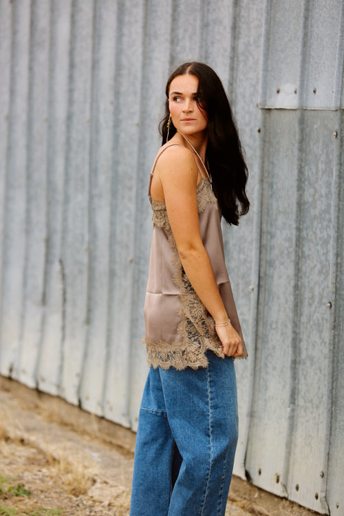 Satin Sweetheart Cami