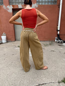 Kiwi Barrel String Pants