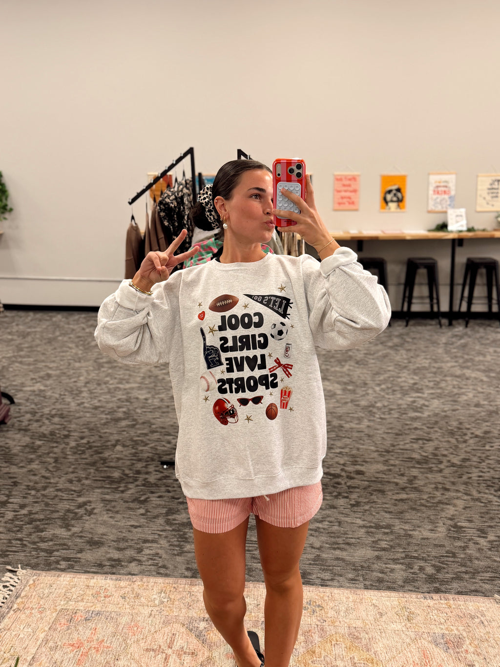 Cool Girls Love Sprots Sweatshirt