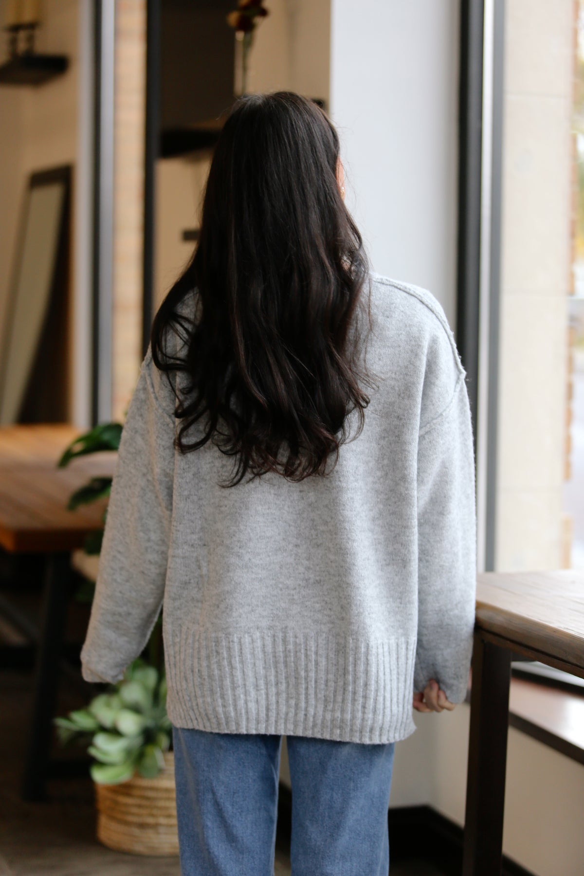 Side Slit Sweater