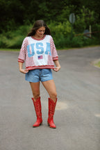 USA Letter Sweatshirt
