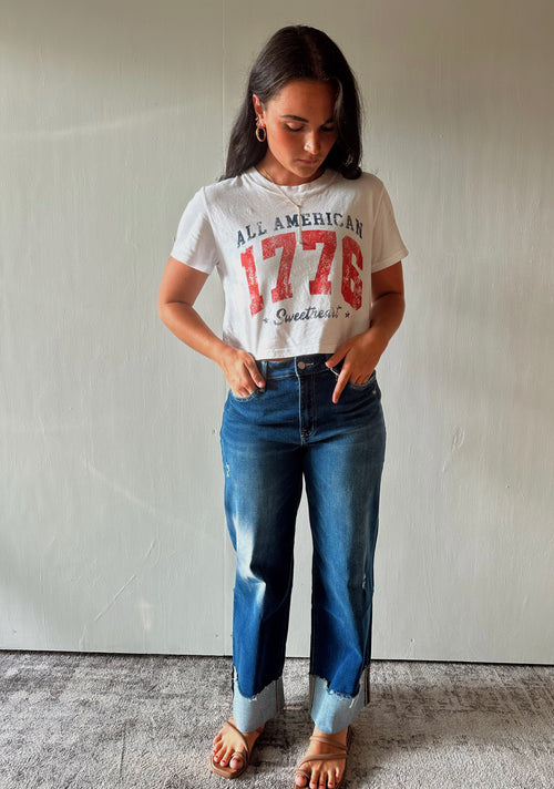 All American Sweetheart CropTop