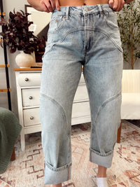 Becket Barrel Wide Leg