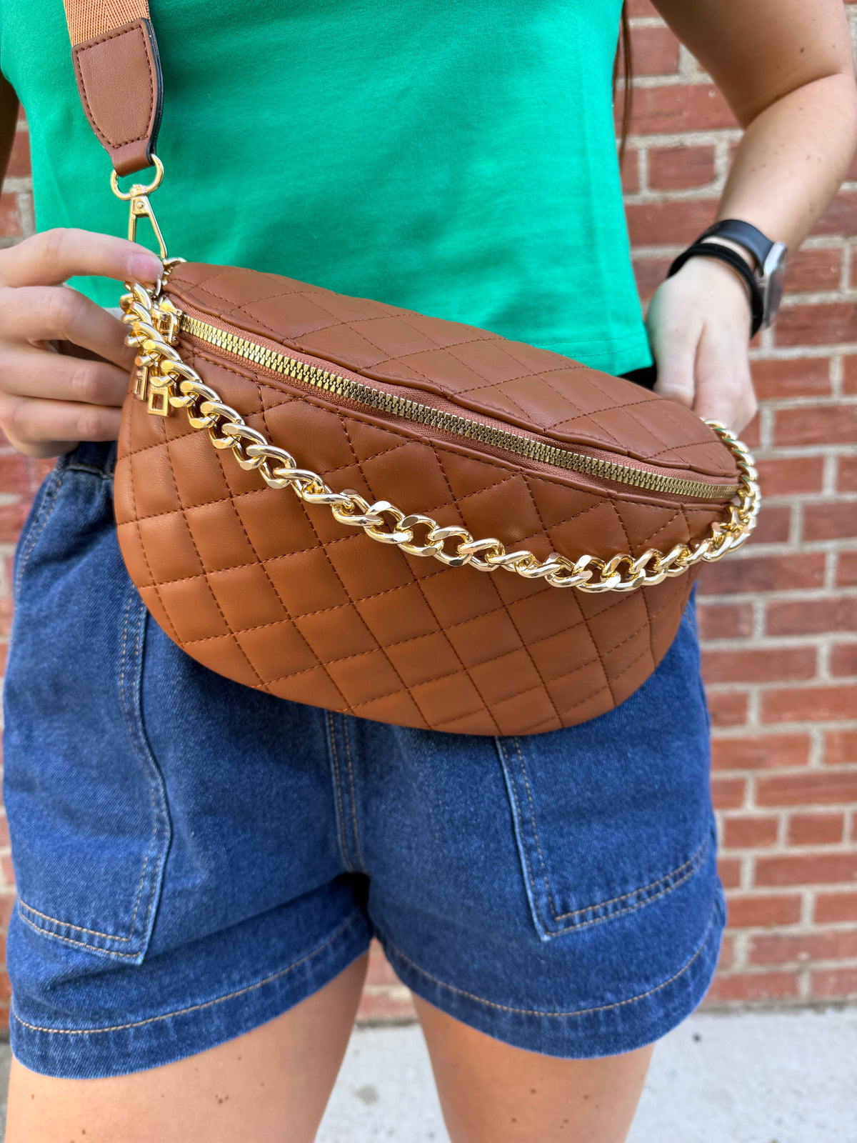 Sylvie Quilted Belt Bag
