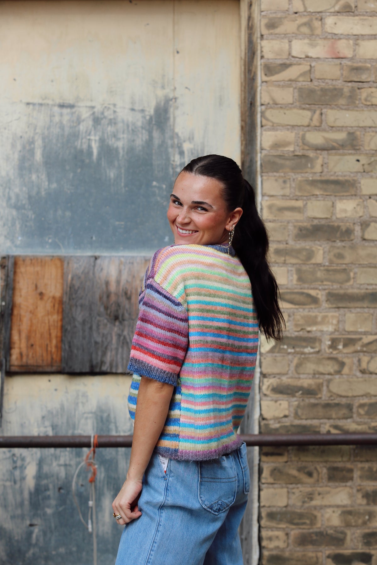 Shorty Rainbow Cardi