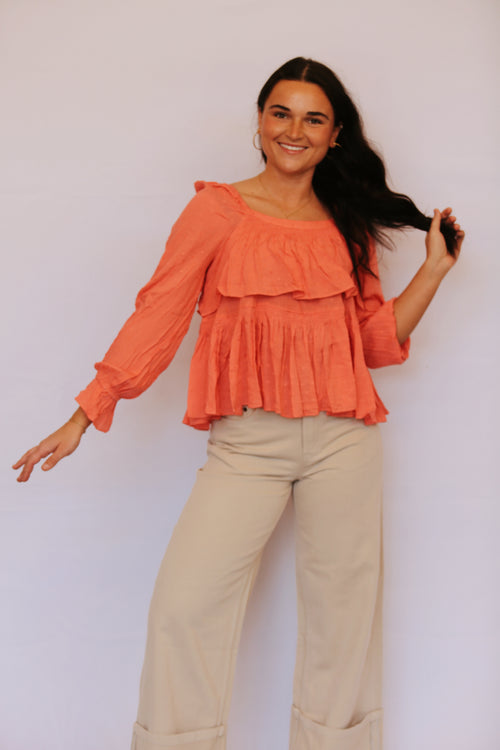 Perfect in Pompom Top