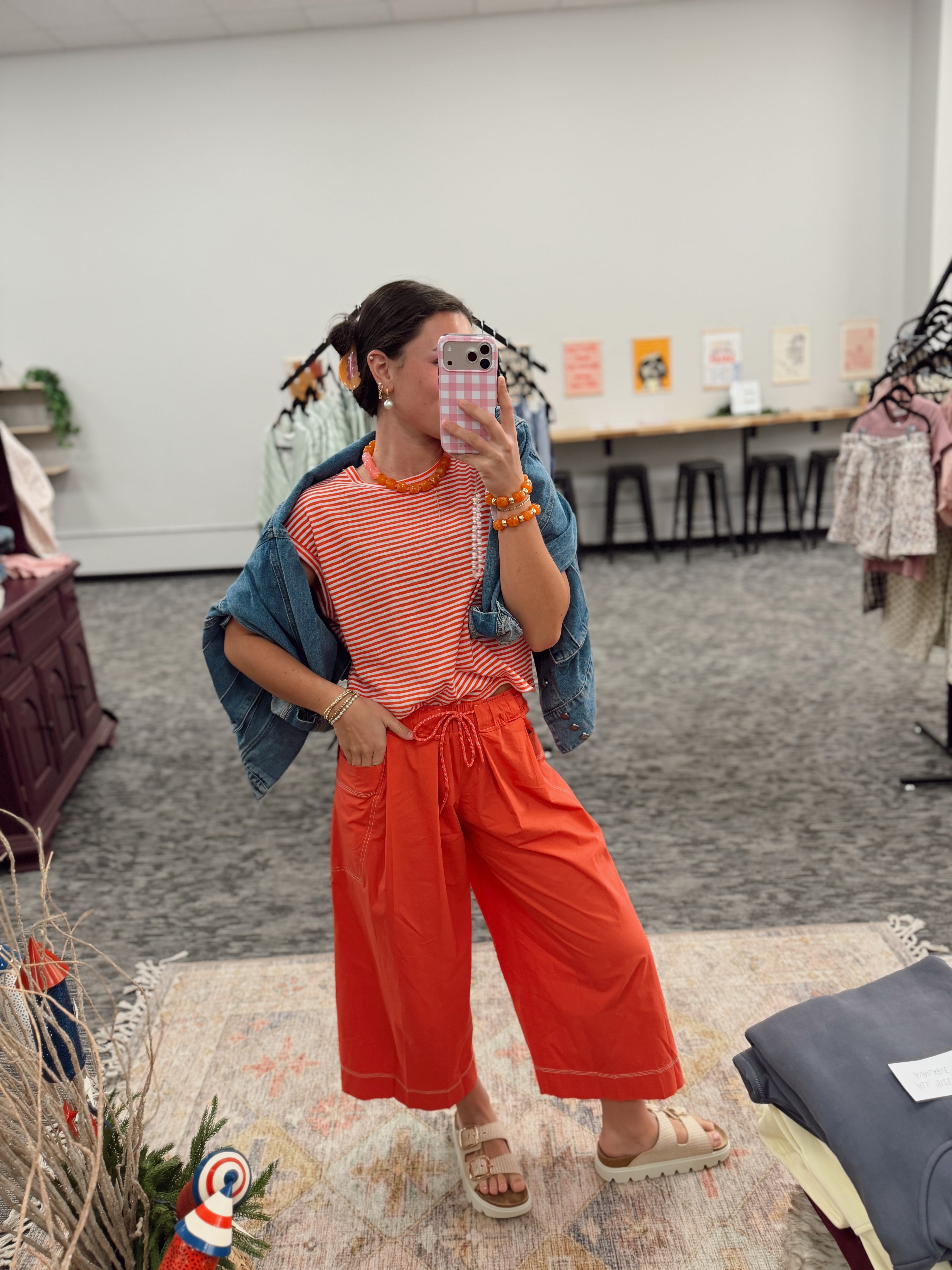 Samantha Stripe Top
