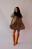 Grayson Gingham Babydoll Dress