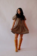Grayson Gingham Babydoll Dress