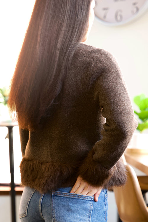 Veda Fur Sweater