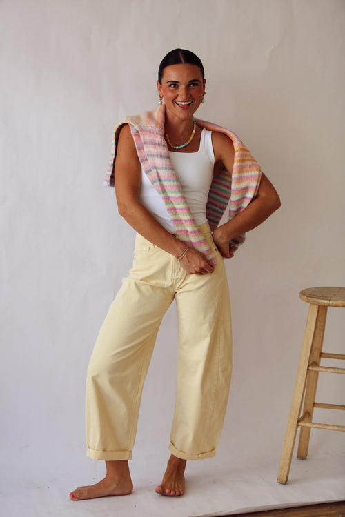 Charles Cotton Wide Leg Pants