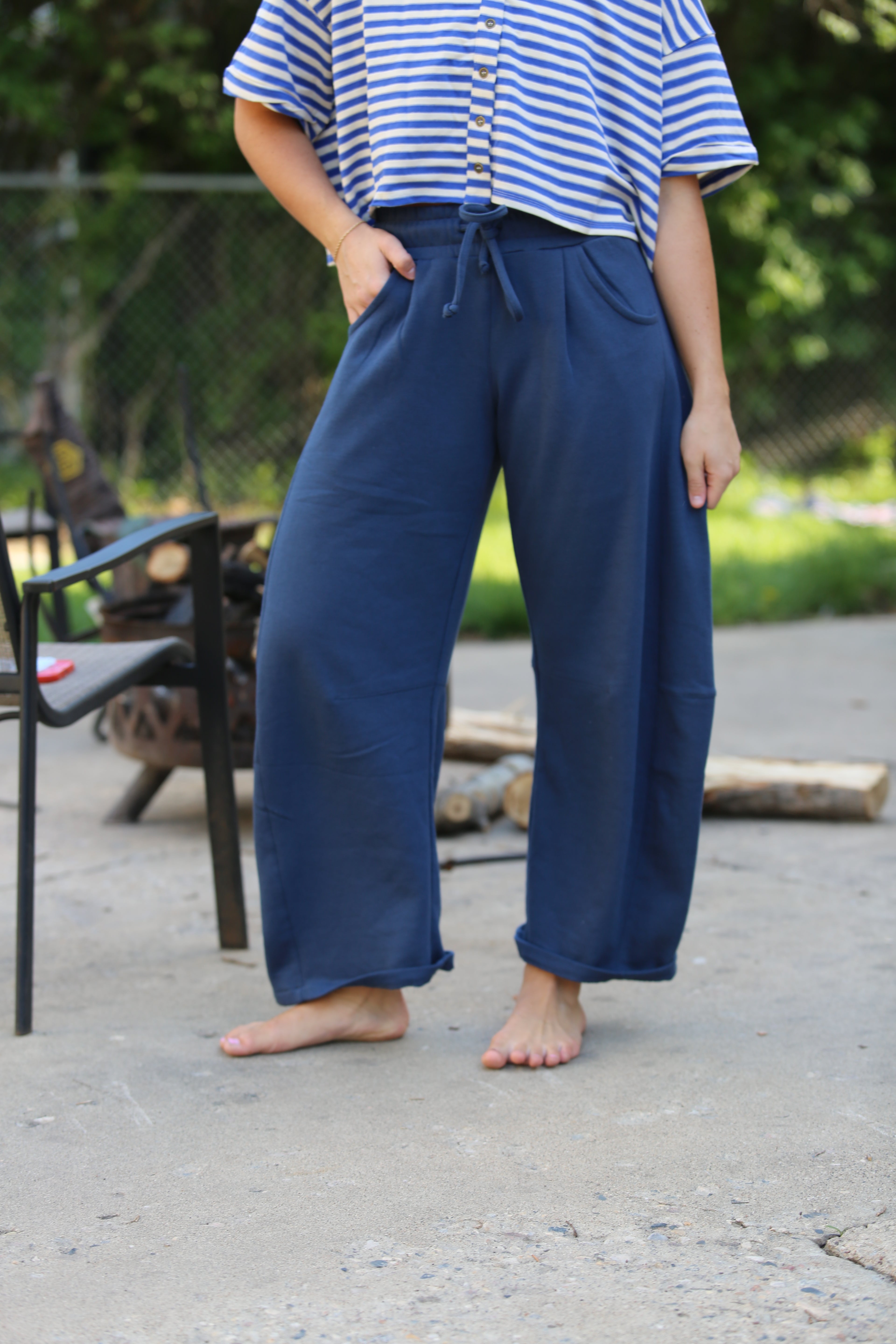 The Ava Barrel Pants