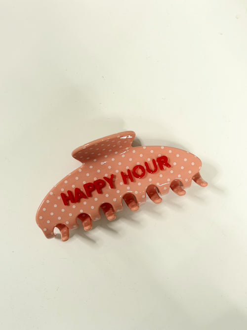 Happy Hour Claw Clip