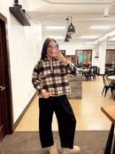 Pink Plaid Sherpa