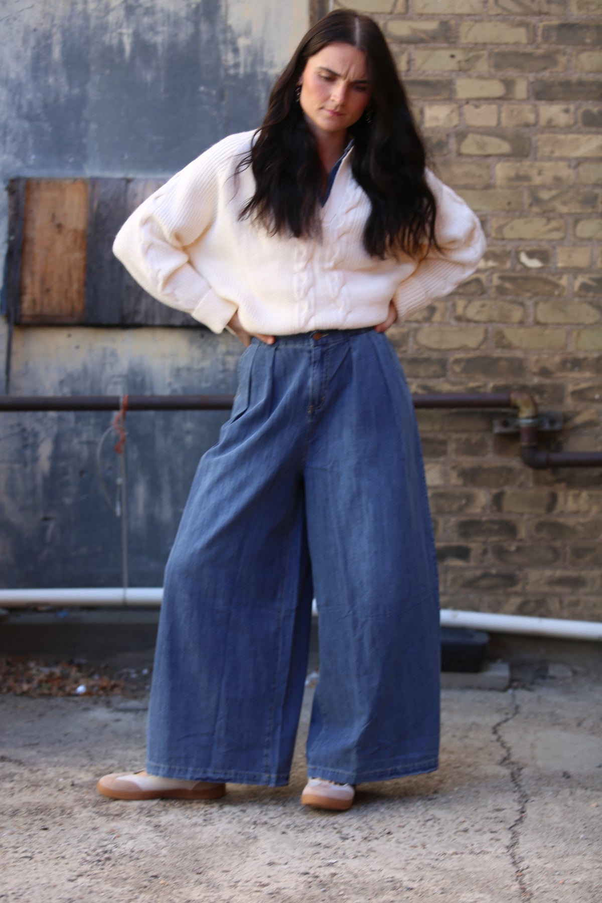 Delaney Denim Pants