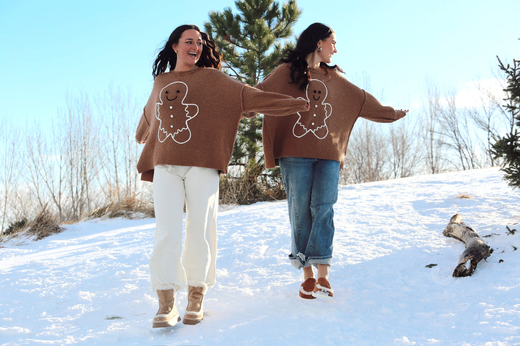 Ginger Gingerbread Sweater