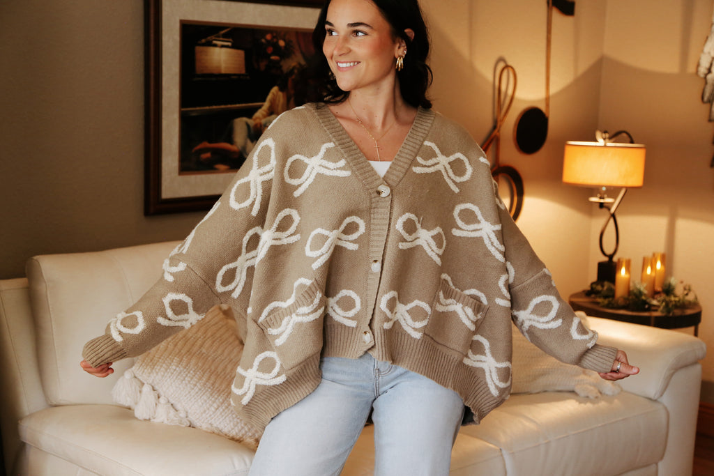 Chunky Bow Sweater