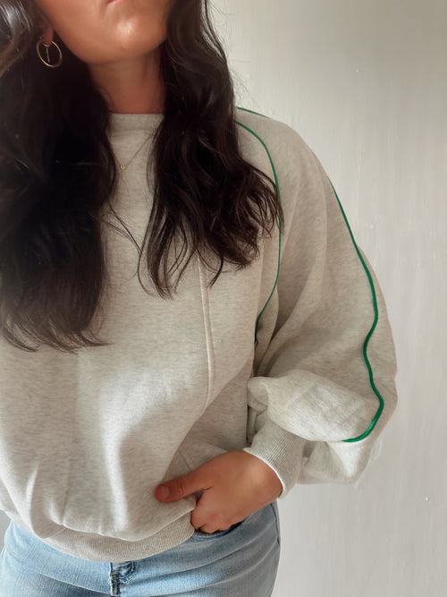 Amelia Contrast Pullover