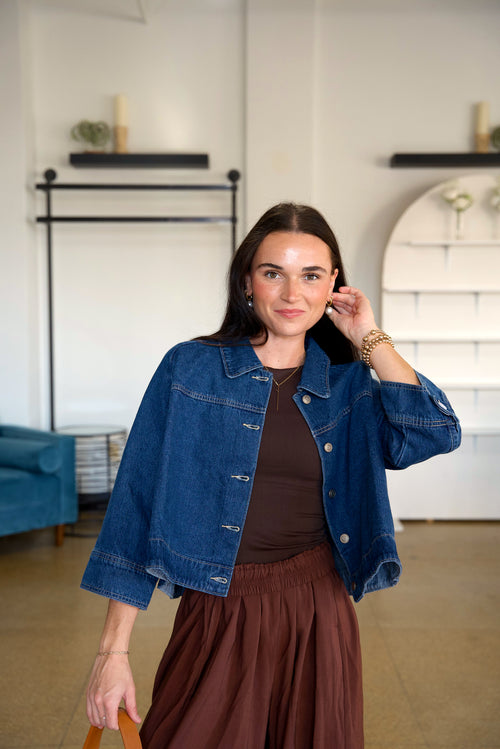 Deep Denim Jacket