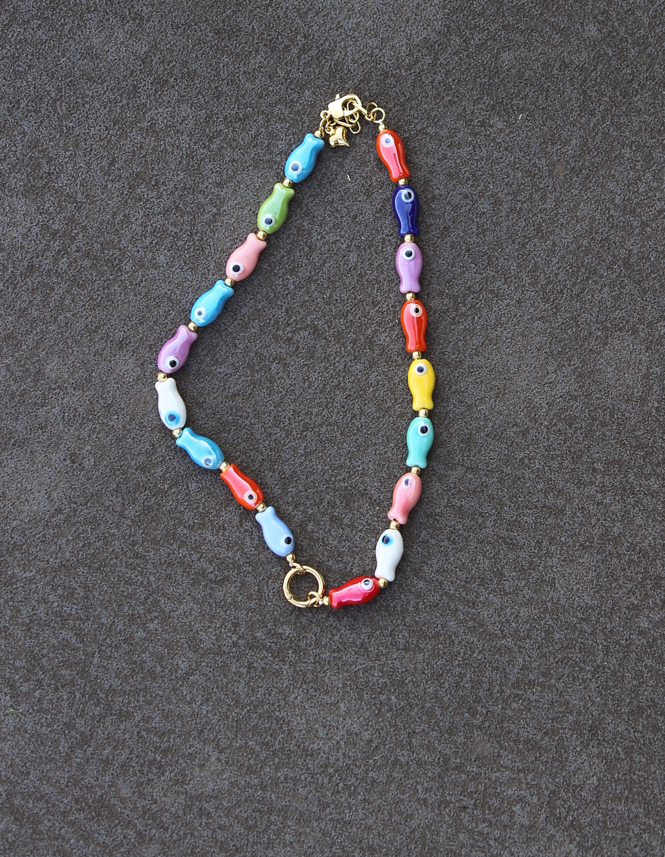 Rainbow Fish Necklace