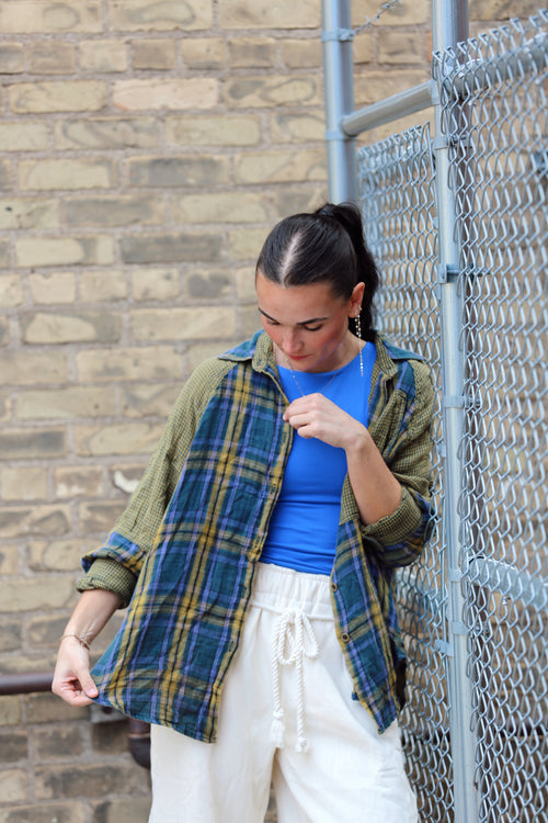 Plaid Mix Flannel