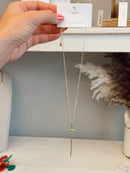 Modern Cross Necklace