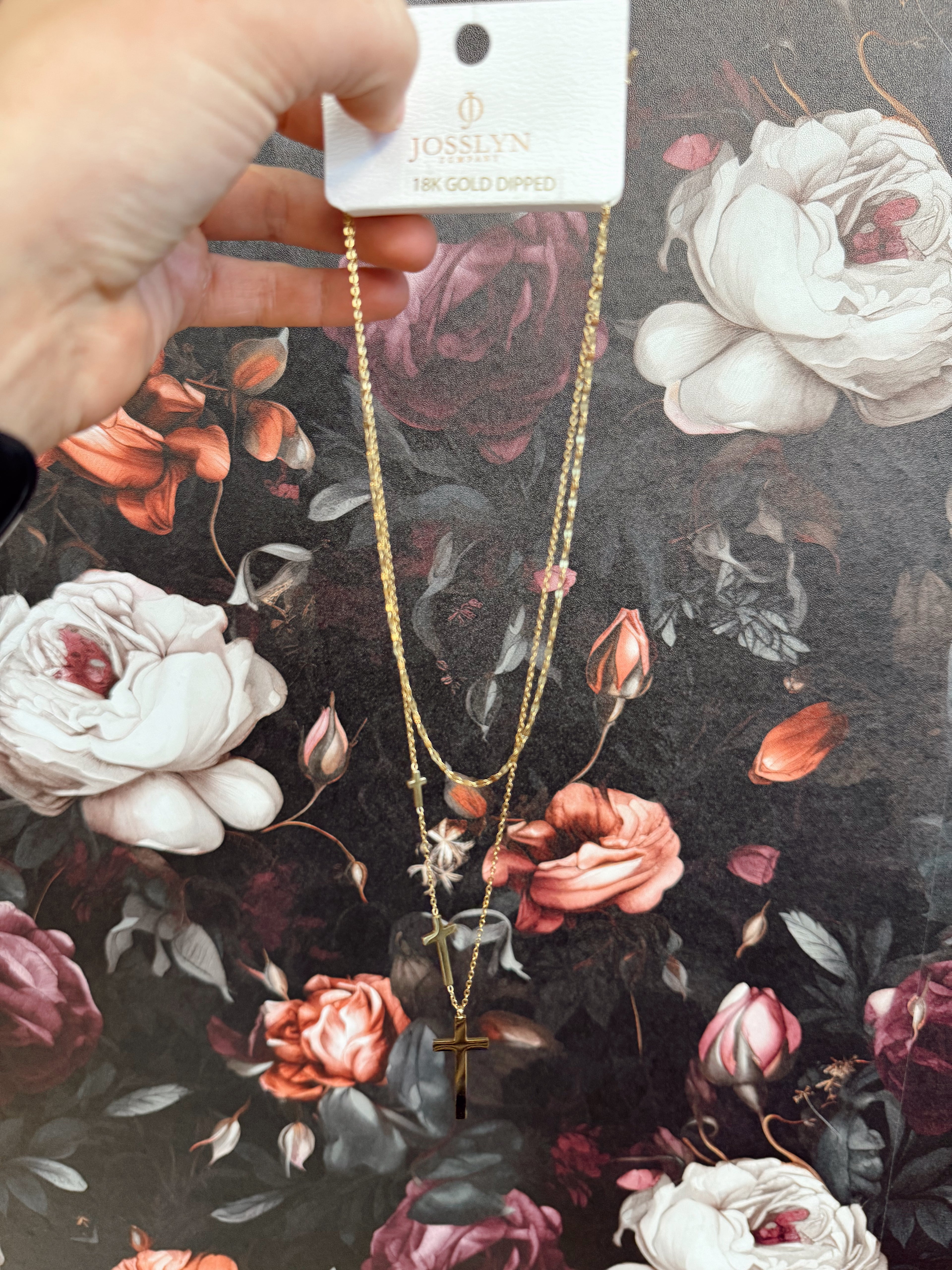 Cross Layer Necklace