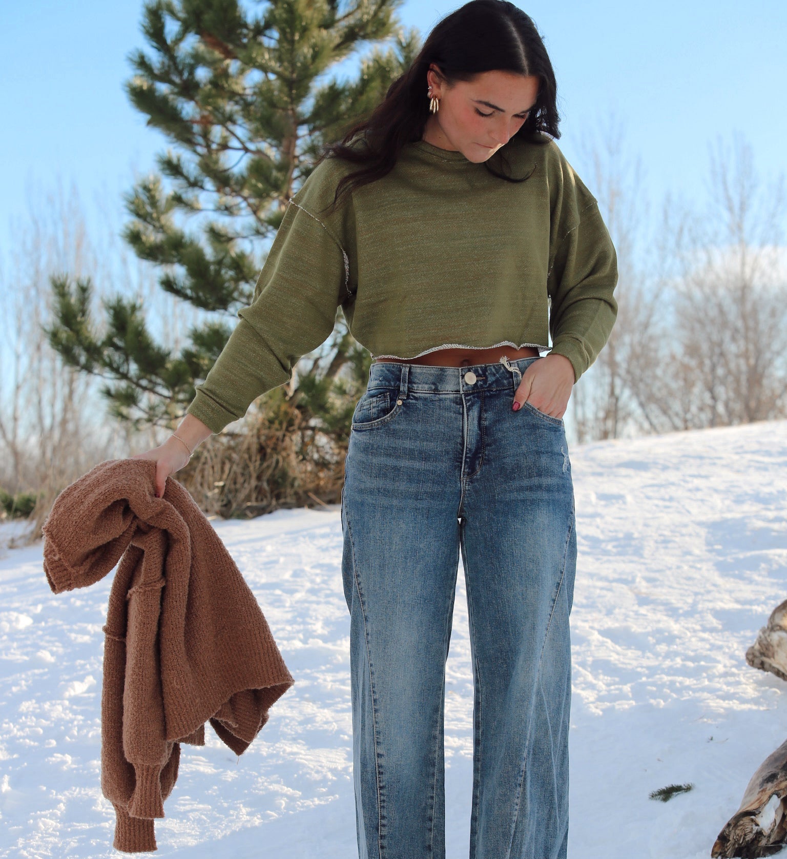 Logan Cropped Long Sleeve