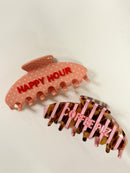 Happy Hour Claw Clip