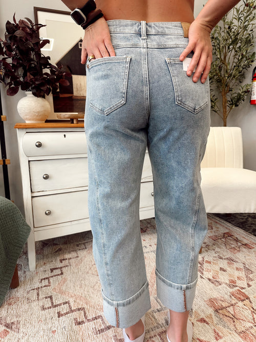 Becket Barrel Wide Leg