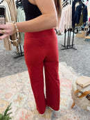 Comfort Flex Wide Leg Pants