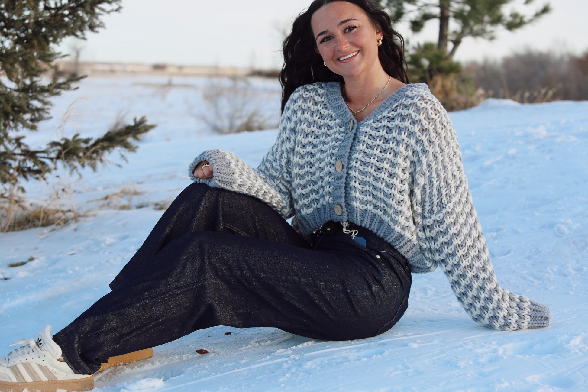 Chunky Ribbed Knit Cardigan