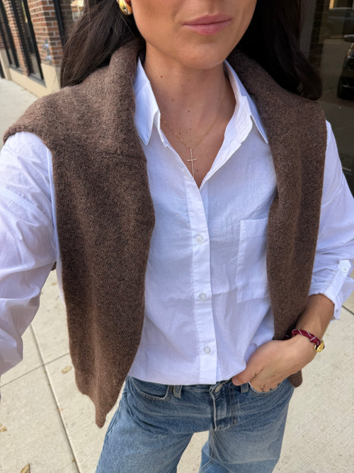 Crisp Cotton Button Up