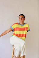 Sunset Stripe Sweater