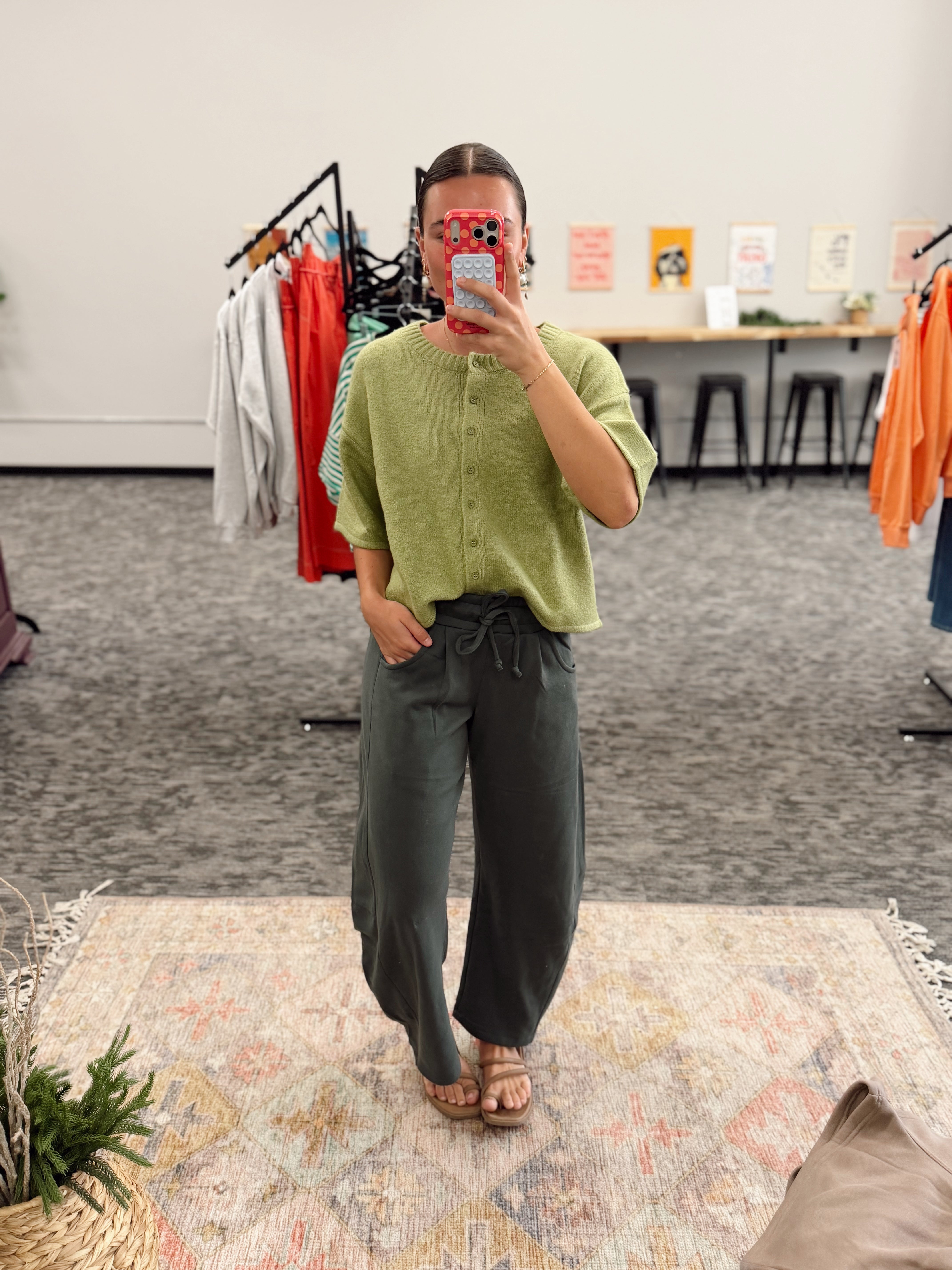 The Ava Barrel Pants