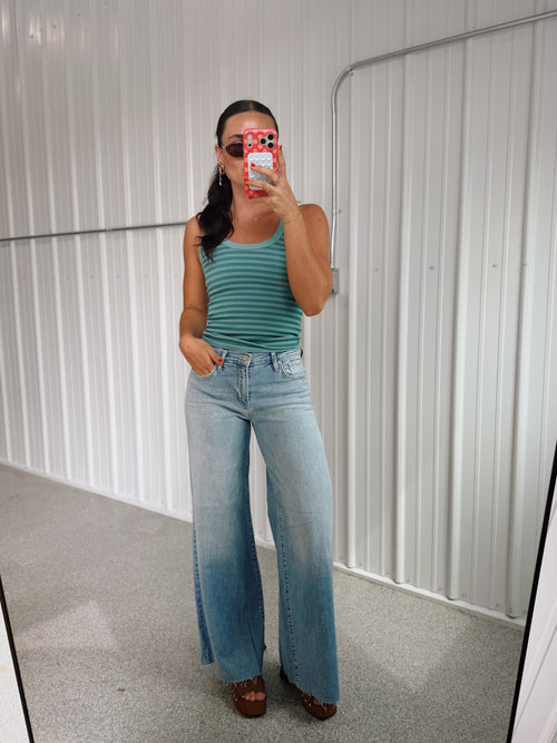 Nicklyn Wide Leg Denim