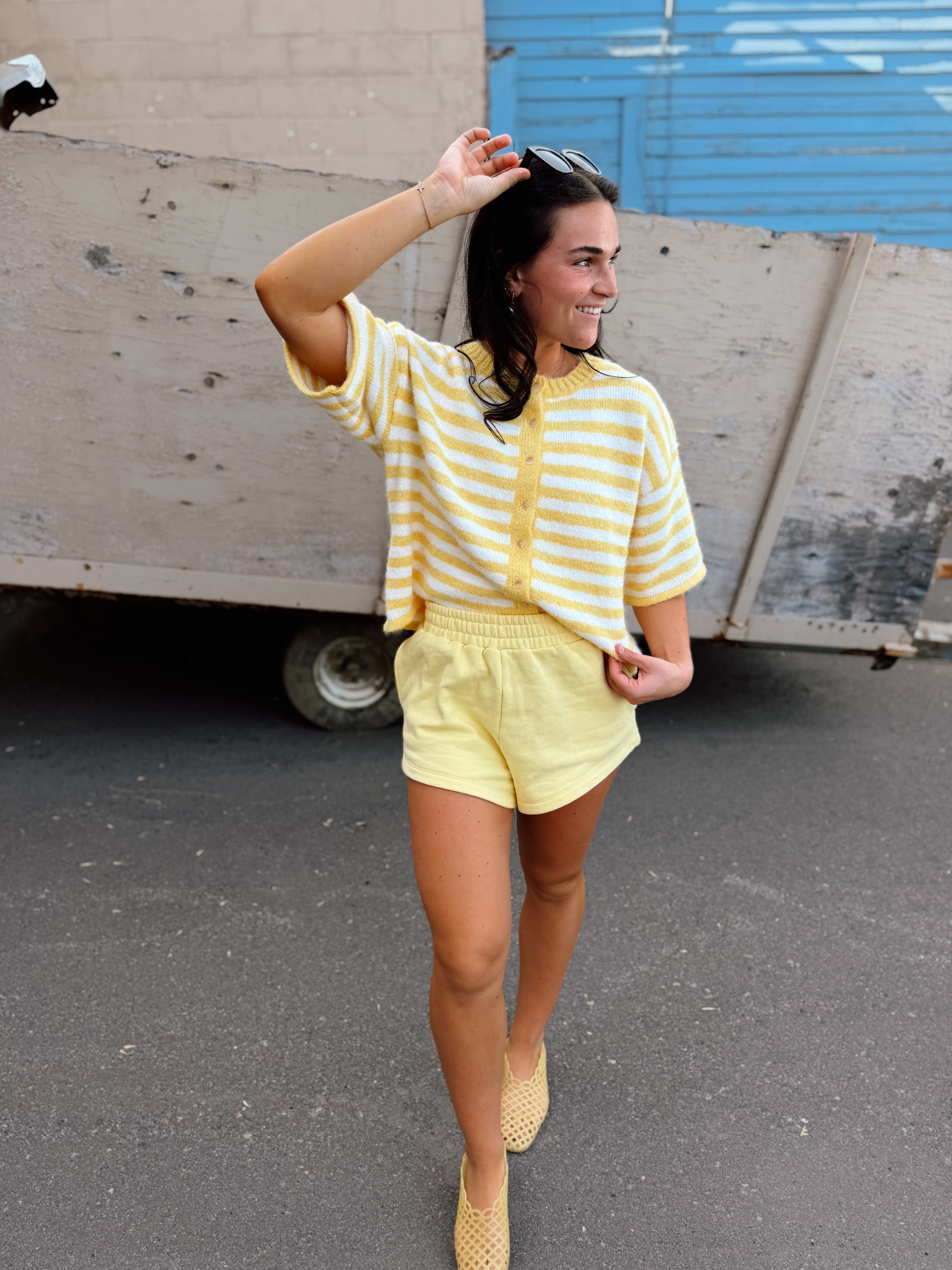 The Playground Stripped Cardi