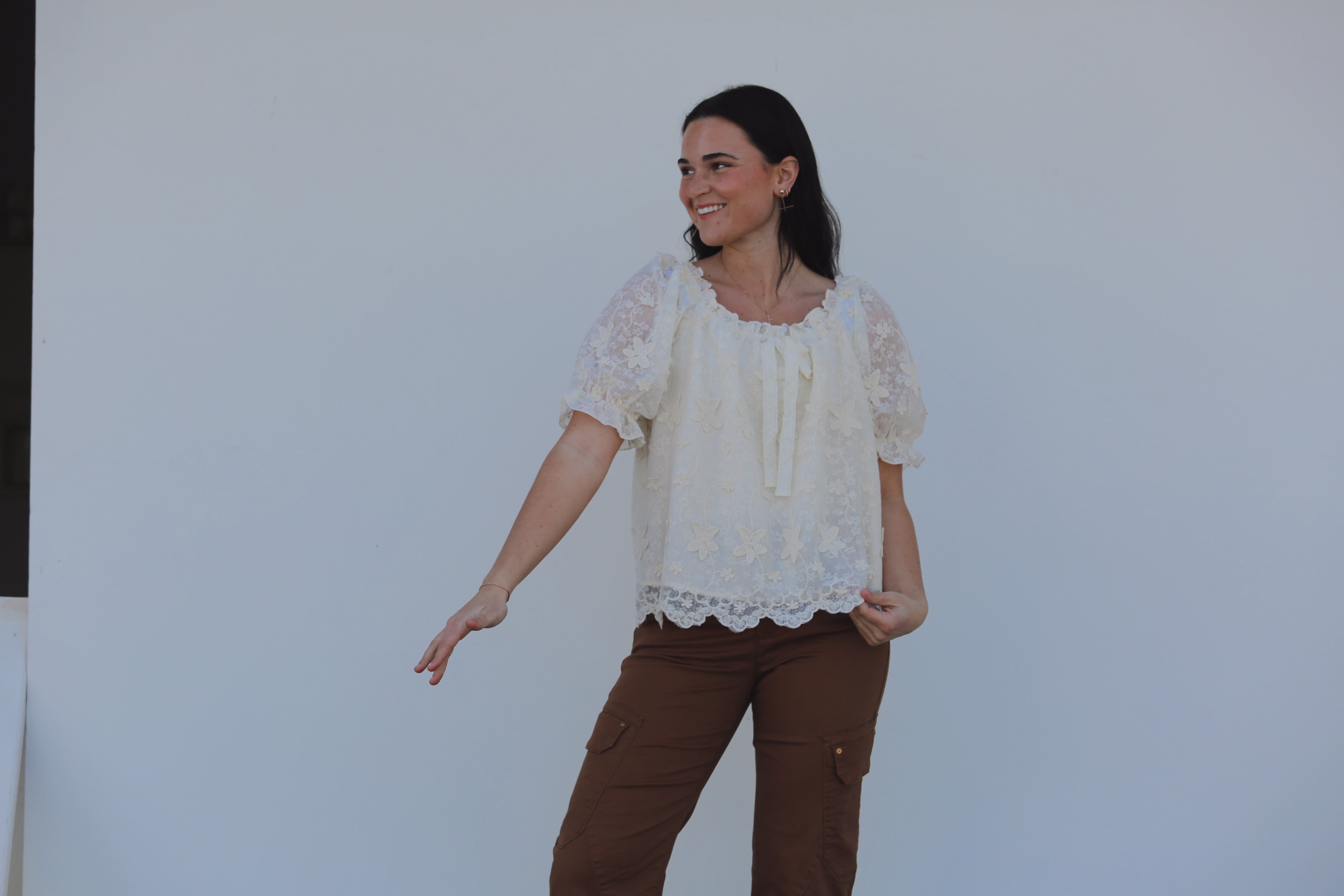 Dreamy Petal Charm Blouse