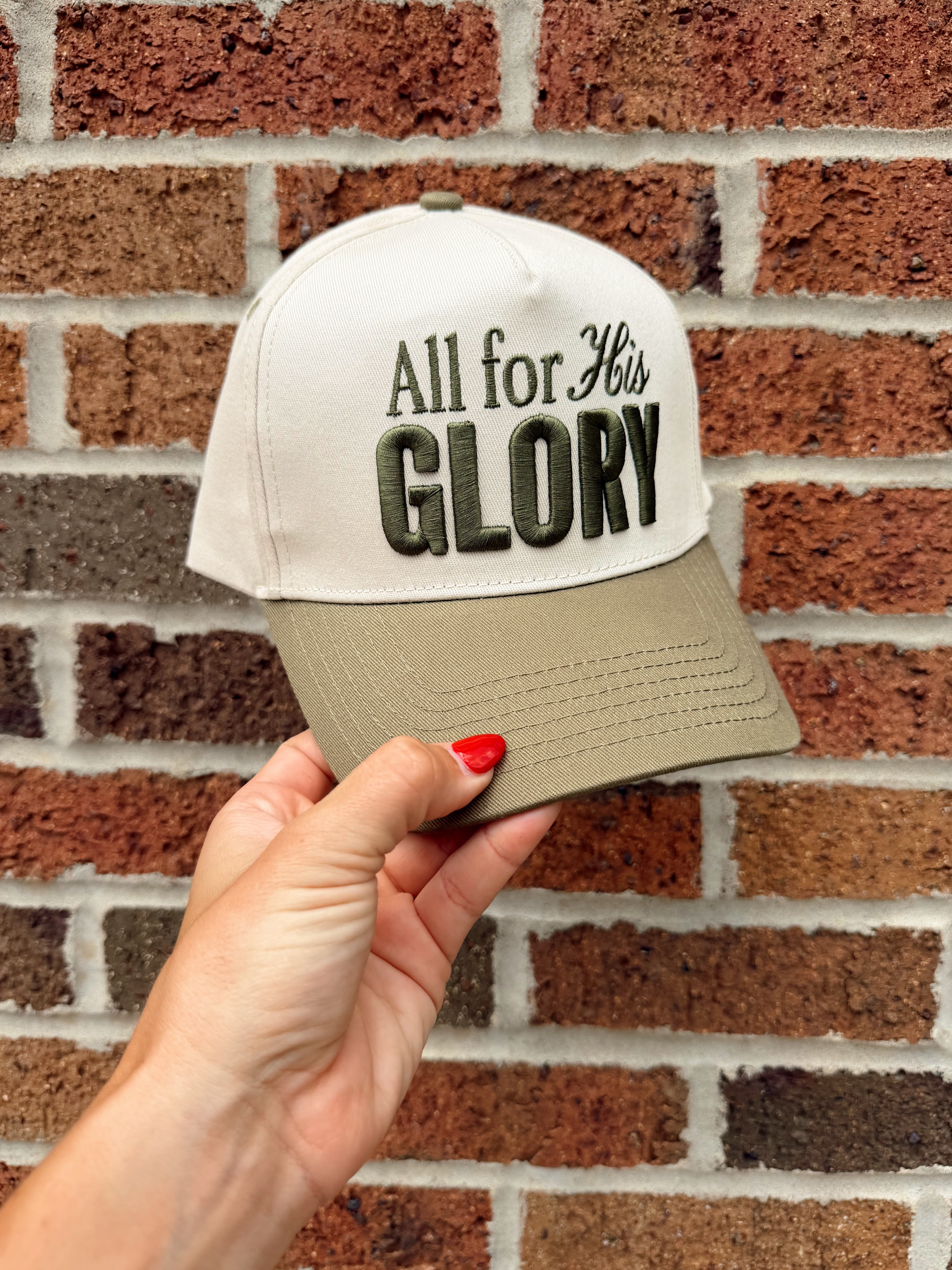 All For His Glory Trucker Hat