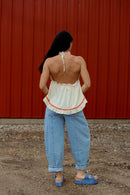 Hayden Halter Ruffle Tank