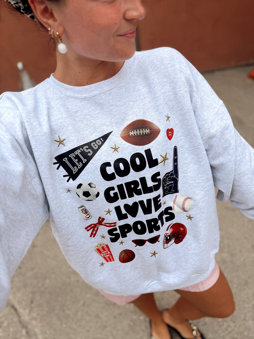 Cool Girls Love Sprots Sweatshirt