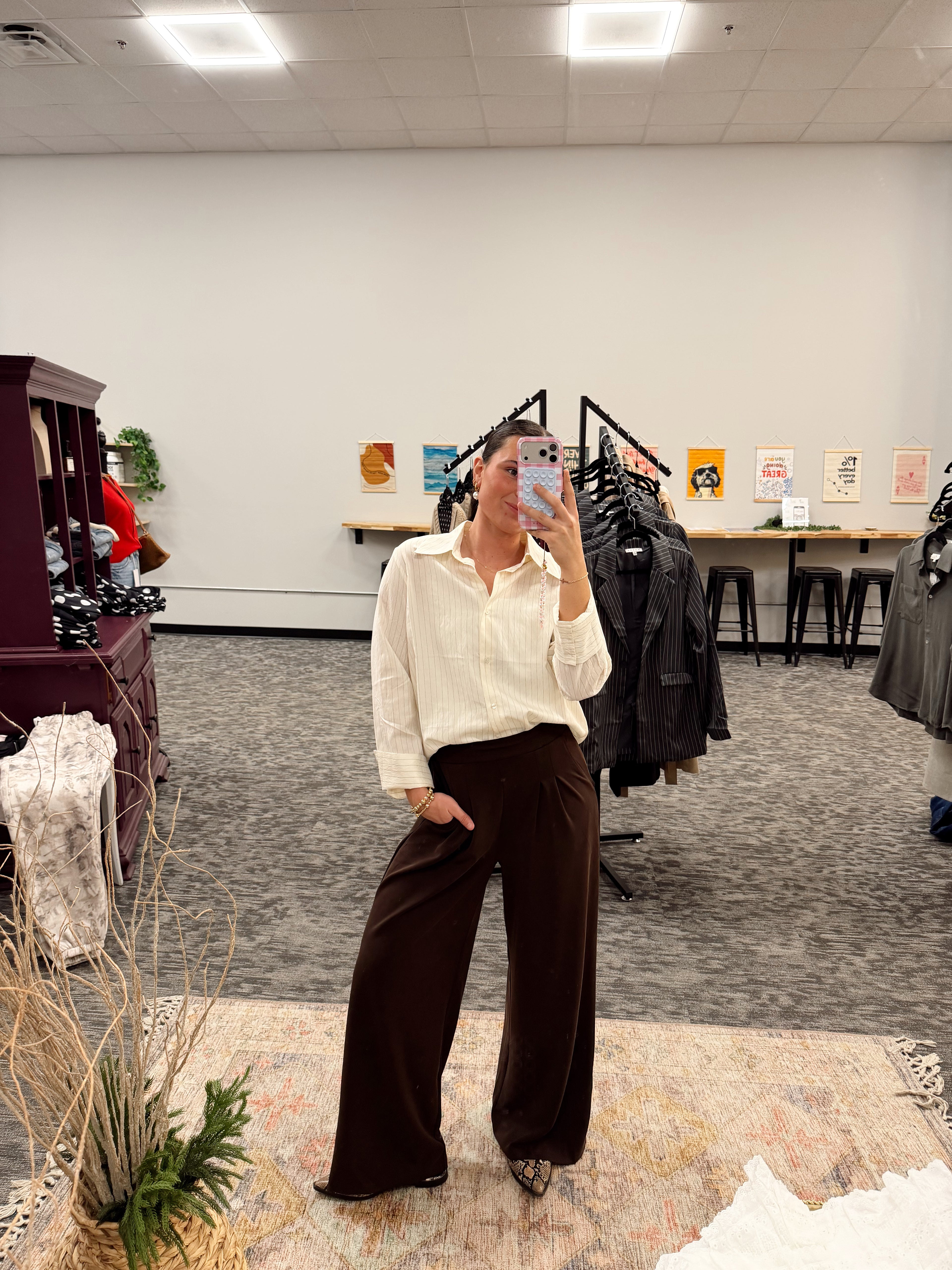 The Alexandria Button Up