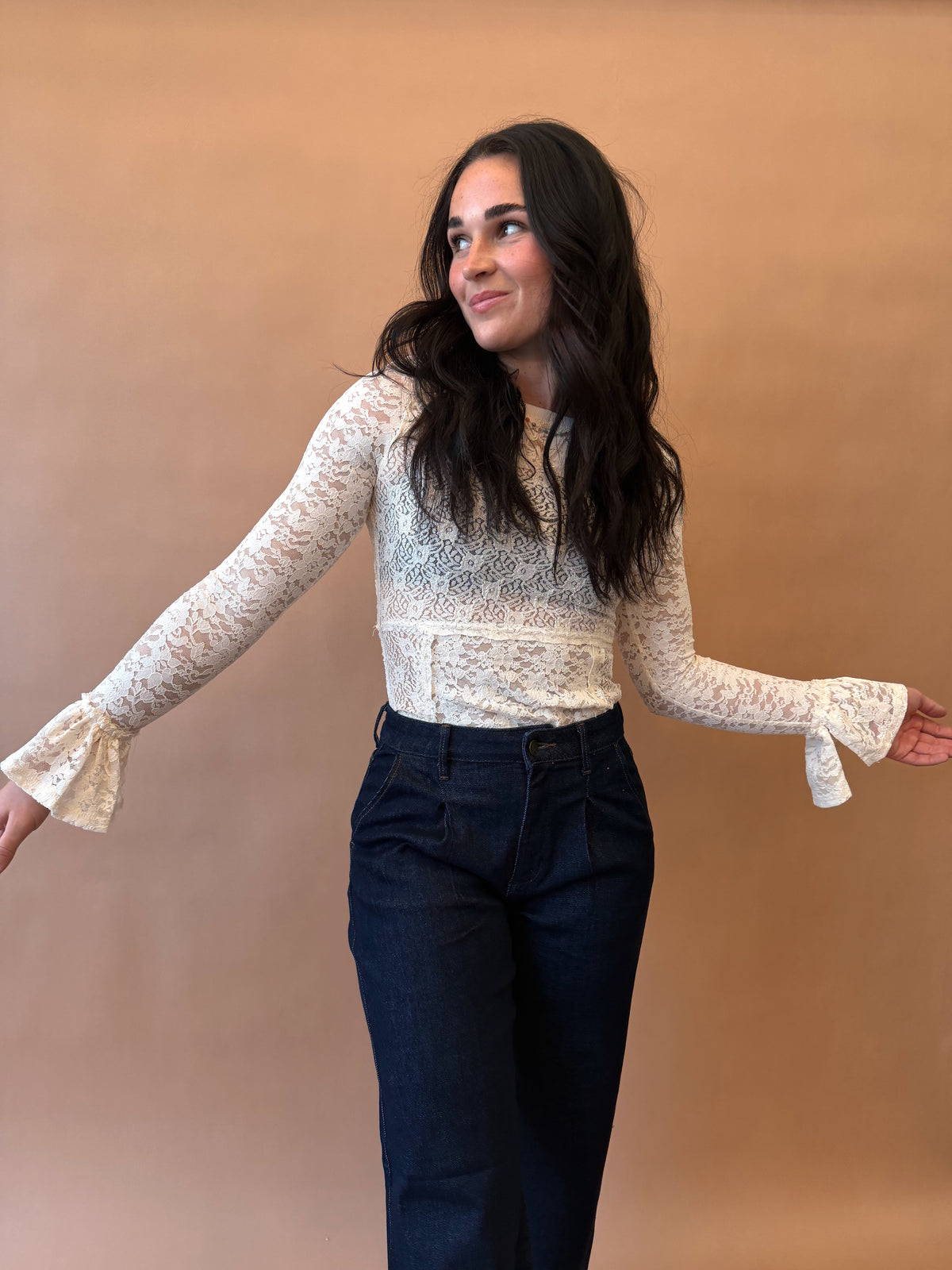 Breezy Lace Long Sleeve