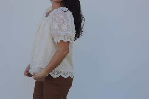 Dreamy Petal Charm Blouse